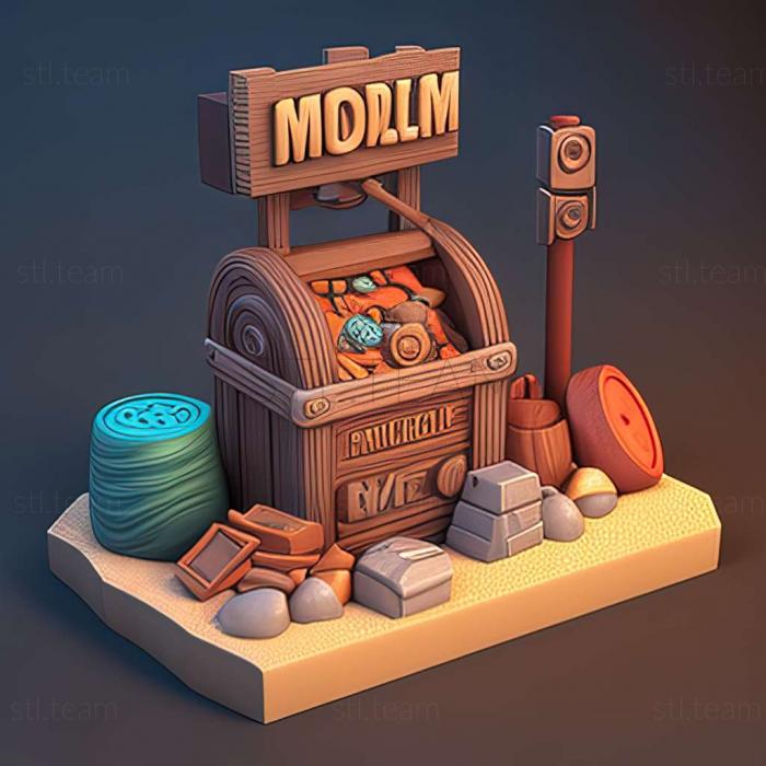 3D модель Игра Idle Miner Tycoon (STL)